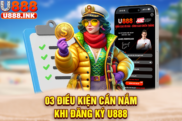 03 điều kiện cần nắm khi đăng ký U888