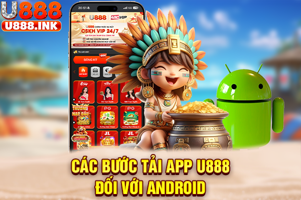 Các bước tải app U888 đối với Android