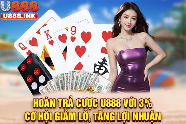 Hoàn Trả Cược U888 Với 3% - Cơ Hội Giảm Lỗ, Tăng Lợi Nhuận