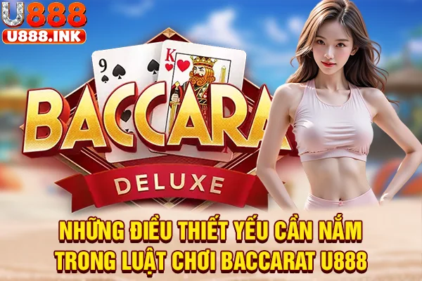 Những điều thiết yếu cần nắm trong luật chơi baccarat U888