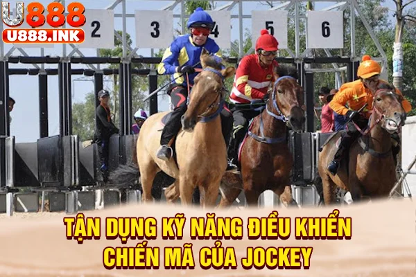 Tận dụng kỹ năng điều khiển chiến mã của Jockey