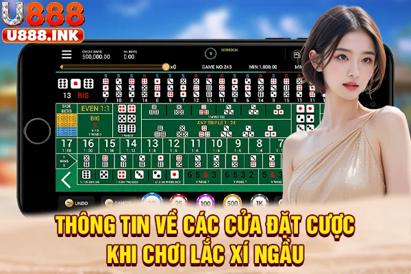 Thông tin về các cửa đặt cược khi chơi lắc xí ngầu
